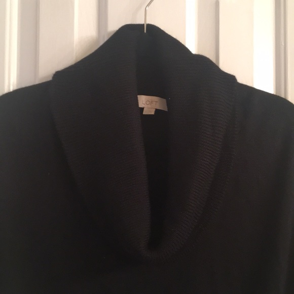 Loft cowl turtleneck sweater dress - Picture 2 of 8